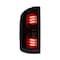 Winjet Led Tail Lights - Black/Smoke CTWJ-0707-BS-SQ - alternate 3